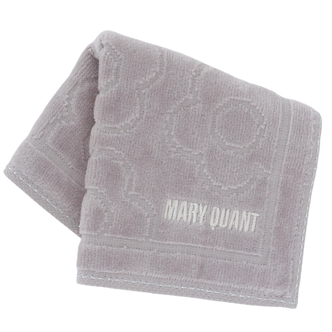  「MARY QUANT タオルハンカチ＜ラメステッチ＞」|ハンカチ|