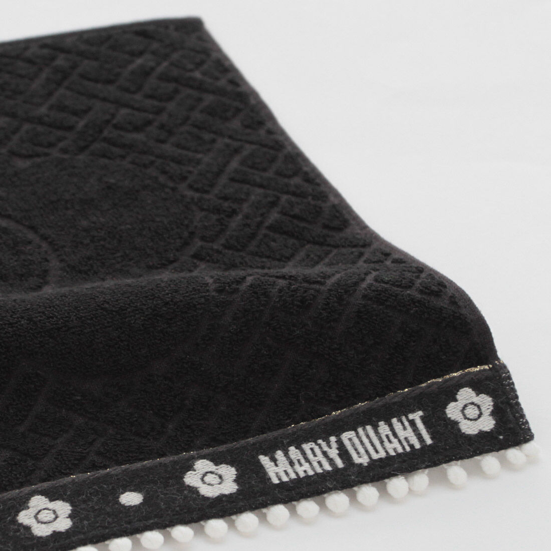  「MARY QUANT タオルハンカチ＜ドットレース＞」|ハンカチ|
