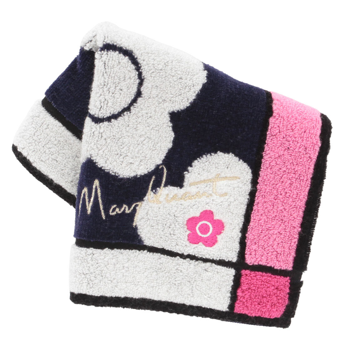  「MARY QUANT タオルハンカチ＜カラーブロック＞」|ハンカチ|