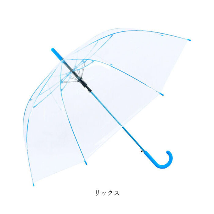 BACKYARD FAMILY「ビニール傘 65cm 通販 傘 透明 長傘 ジャンプ傘 透明傘 雨傘 かさ レディース メンズ」|傘|