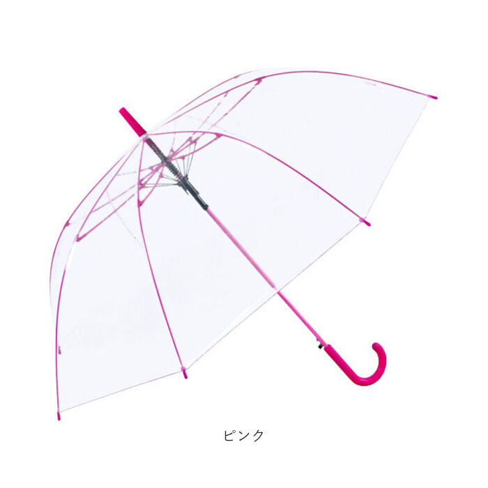 BACKYARD FAMILY「ビニール傘 65cm 通販 傘 透明 長傘 ジャンプ傘 透明傘 雨傘 かさ レディース メンズ」|傘|