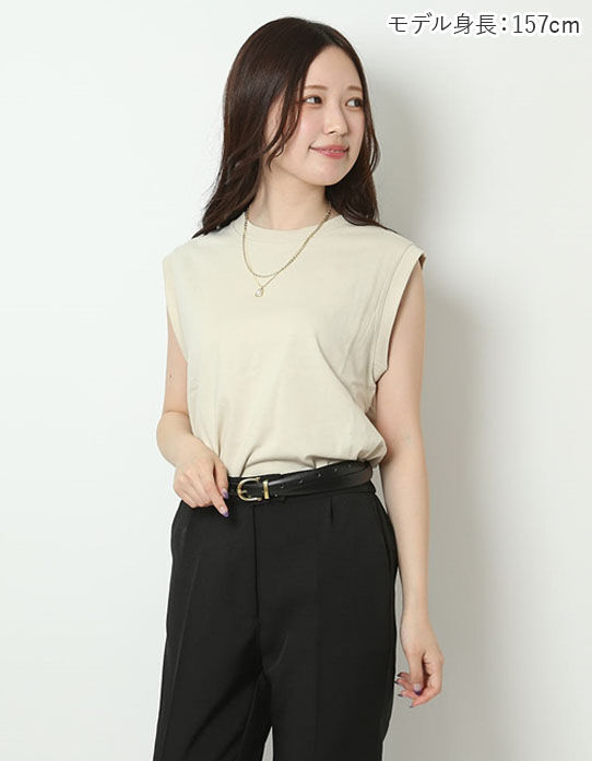 BACKYARD FAMILY「レディース ノースリーブ tシャツ 通販 JEMORGAN ジェーイーモーガン」|Tシャツ・カットソー|