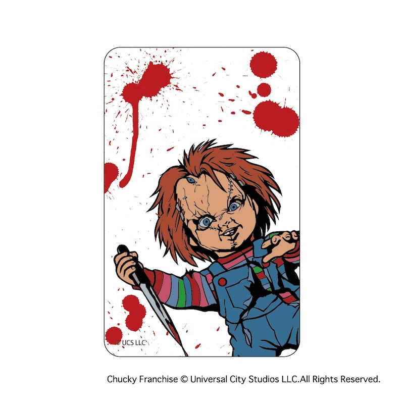 BACKYARD FAMILY「チャッキー グッズ 通販 CHUCKY クリアカード まじかる百貨店クリアカード」|フィギュア・ホビー|