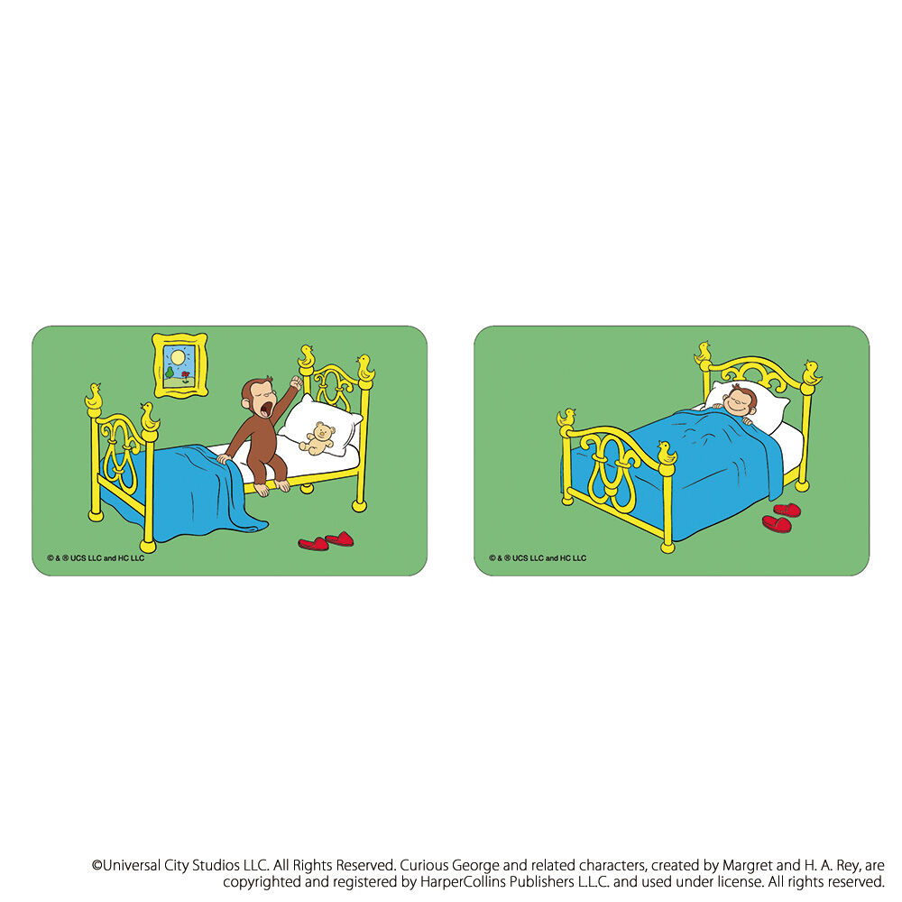 BACKYARD FAMILY「おさるのジョージ グッズ 通販 Curious George ステッカー まじかる百貨店ステッカー」|その他|