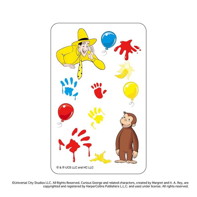 BACKYARD FAMILY「おさるのジョージ グッズ 通販 Curious George クリアカード」|フィギュア・ホビー|