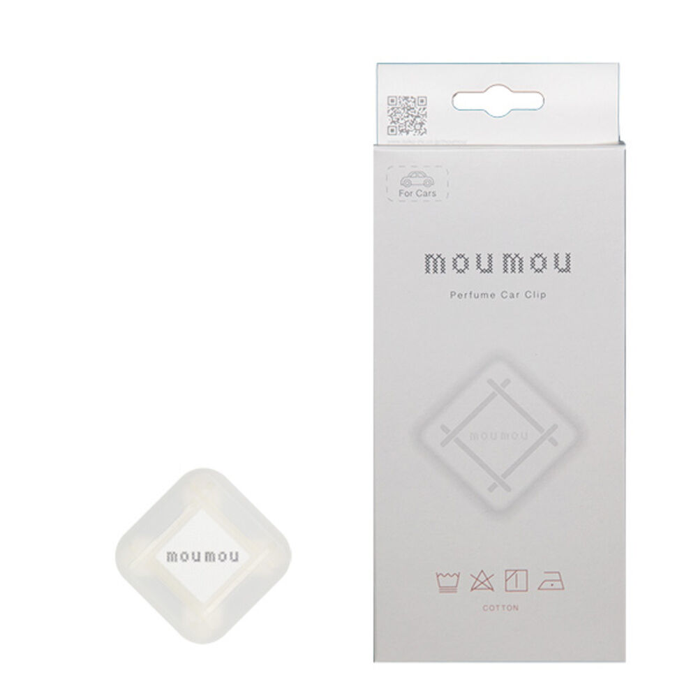 BACKYARD FAMILY「moumou カーディフューザー 通販 ムームー 芳香剤 車 カーフレグランス カー」|アロマ・ルームフレグランス|ホワイト1