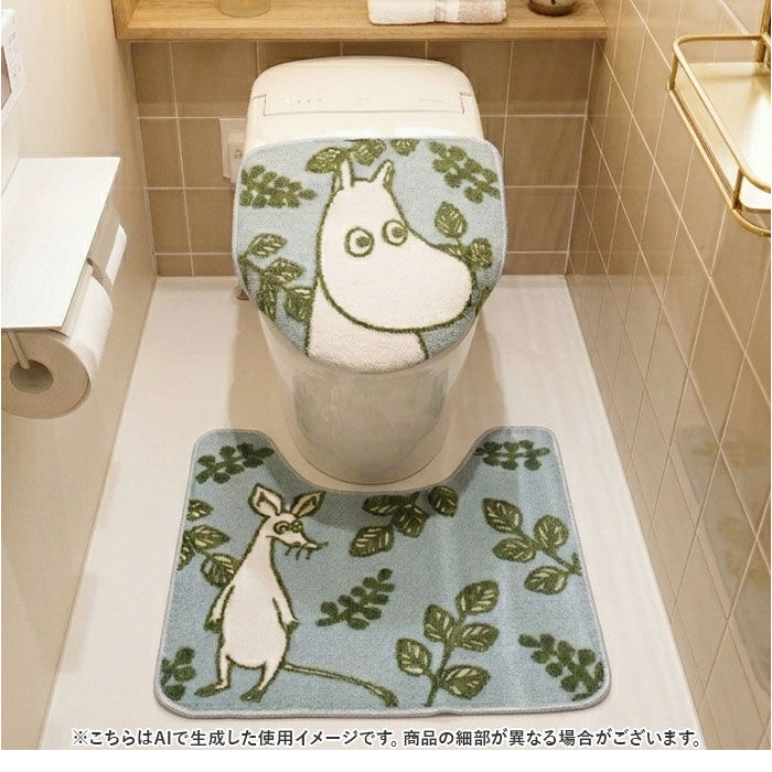 BACKYARD FAMILY「トイレタリーセット キャラクター 通販 トイレカバーセット トイレマットセット トイレカバー」|トイレタリー・ランドリーグッズ|