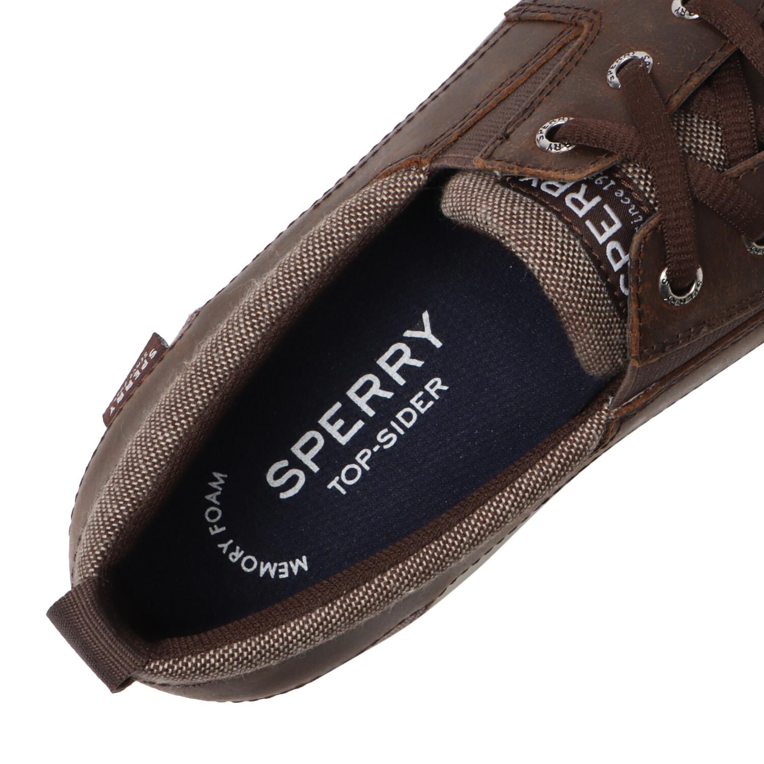 SPERRY「【SPERRY TOPSIDER】BOWRIDER PLUSHSTEP 3-EYE LEATH」|スニーカー|
