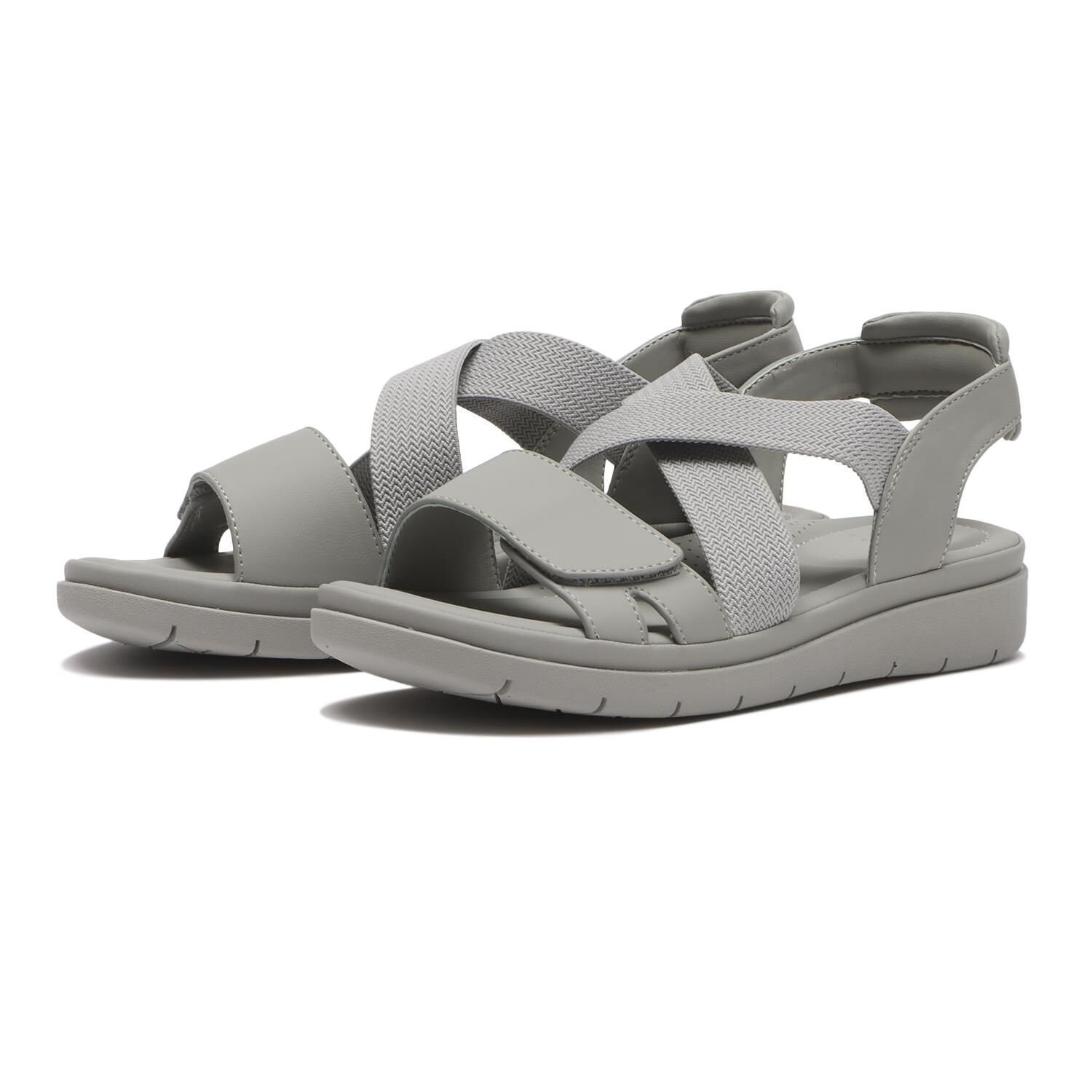 ABC SELECT「【ABC SELECT】VELCRO CROSS SANDAL」|サンダル|