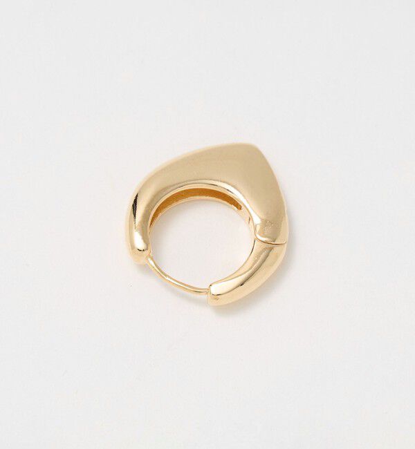 UNITED ARROWS「デフォルメ フープ ピアス」|ピアス|