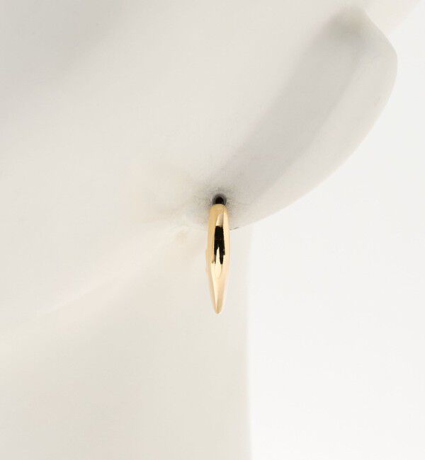 UNITED ARROWS「デフォルメ フープ ピアス」|ピアス|