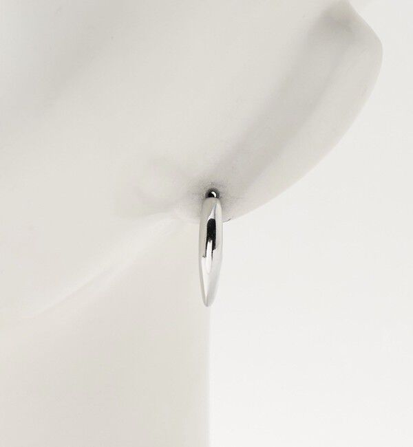 UNITED ARROWS「デフォルメ フープ ピアス」|ピアス|