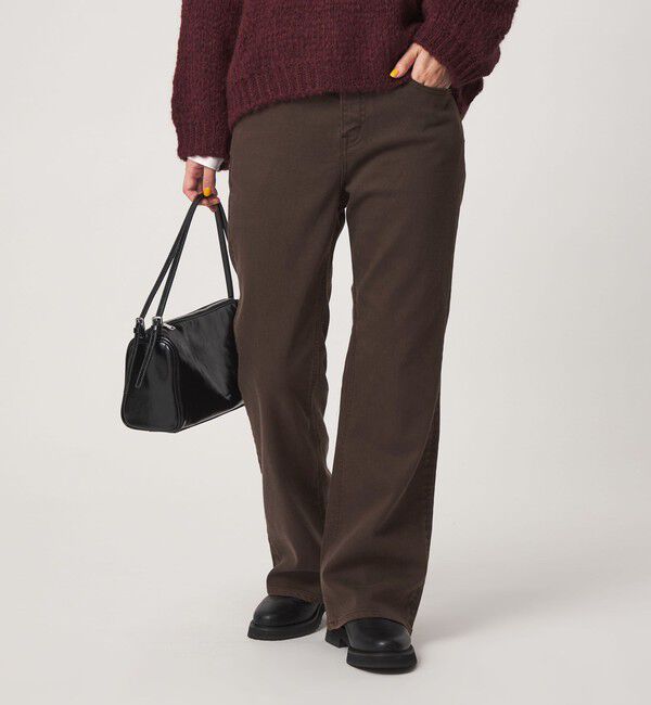 UNITED ARROWS green label relaxing「【別注】＜Healthy DENIM＞Salsa フレア デニムパンツ」|デニム|DK.BROWN