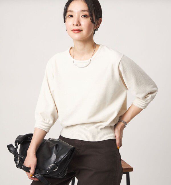 UNITED ARROWS green label relaxing「【結論シリーズ】ふれてモールニット」|ニット・セーター|