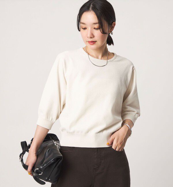 UNITED ARROWS green label relaxing「【結論シリーズ】ふれてモールニット」|ニット・セーター|