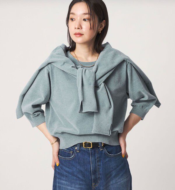 UNITED ARROWS green label relaxing「【結論シリーズ】ふれてモールニット」|ニット・セーター|