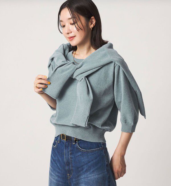 UNITED ARROWS green label relaxing「【結論シリーズ】ふれてモールニット」|ニット・セーター|