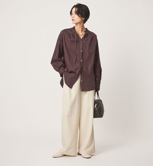 UNITED ARROWS green label relaxing「［size SHORT/TALLあり］オルマイ ツイル ワイド パンツ オフホワイト」|その他|