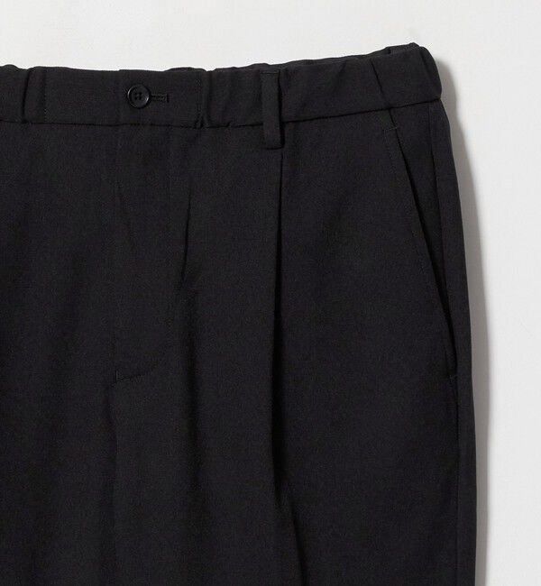 UNITED ARROWS green label relaxing「【WEB限定】JUST fit ウールライク 1プリーツ イージーパンツ -ストレッチ-」|チノ|