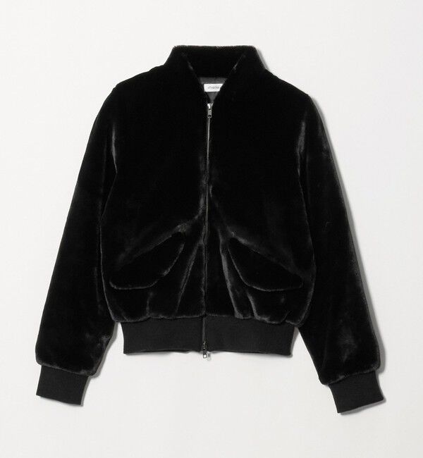 ATTISESSION「＜ATTISESSION＞フェイクファー ショートブルゾン」|その他|