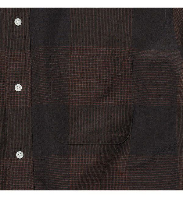 BEAMS PLUS「B.D. Classic-fit COTTON Linen Cord Check」|シャツ・ブラウス|