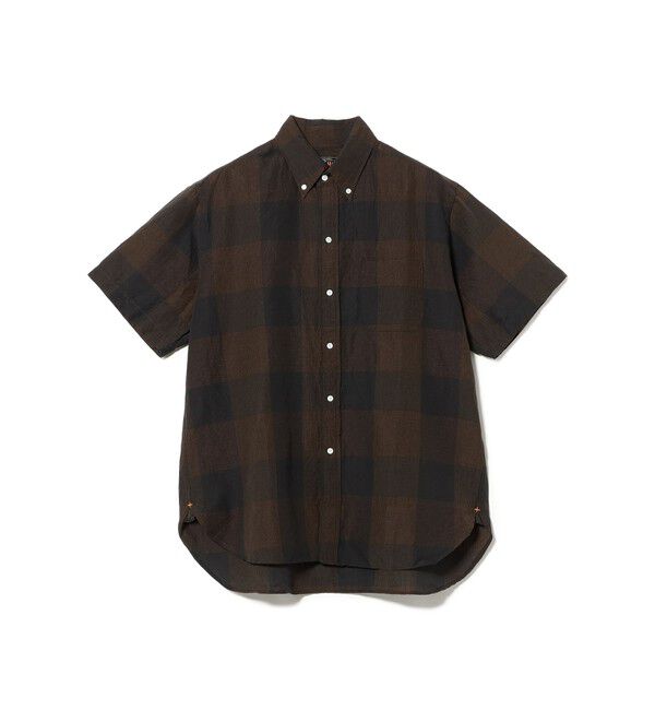BEAMS PLUS「B.D. Classic-fit COTTON Linen Cord Check」|シャツ・ブラウス|