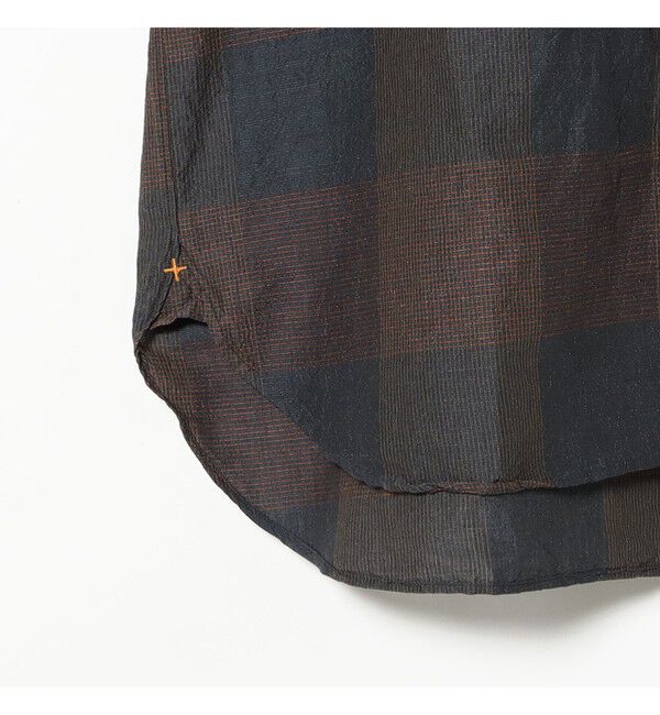 BEAMS PLUS「B.D. Classic-fit COTTON Linen Cord Check」|シャツ・ブラウス|