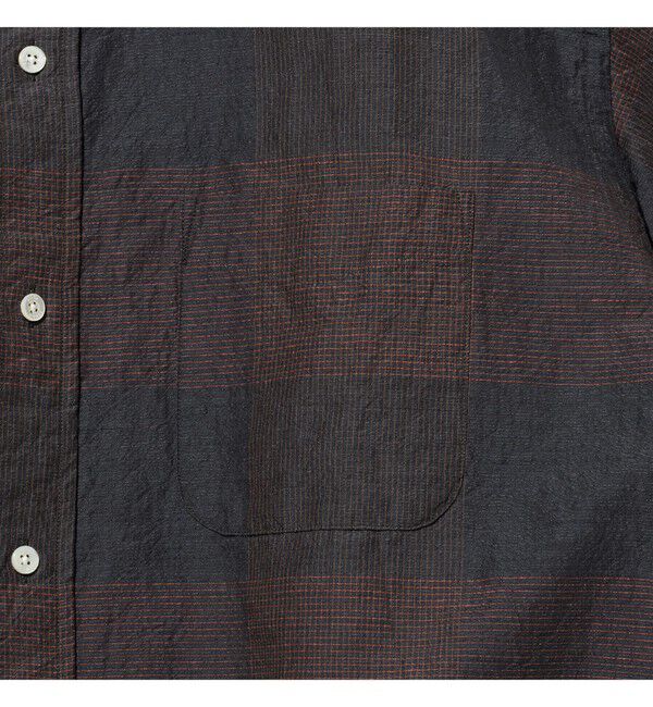 BEAMS PLUS「B.D. Classic-fit COTTON Linen Cord Check」|シャツ・ブラウス|