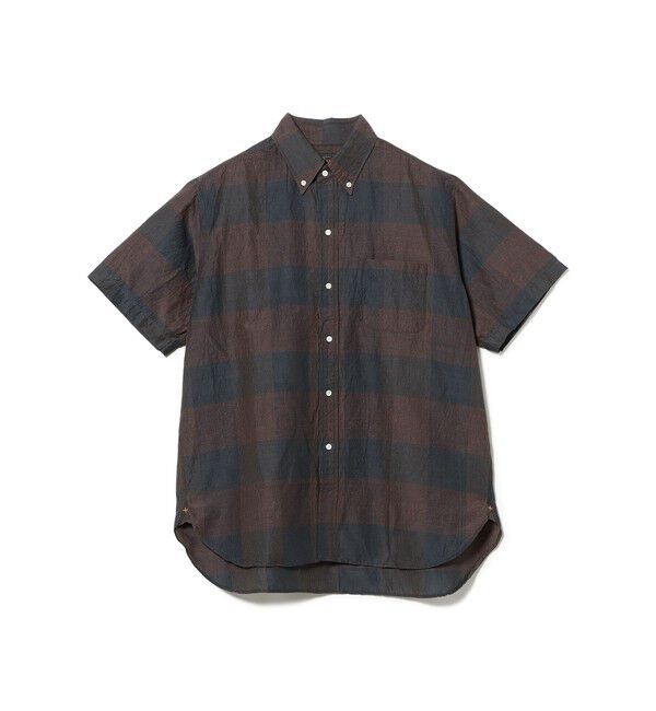BEAMS PLUS「B.D. Classic-fit COTTON Linen Cord Check」|シャツ・ブラウス|