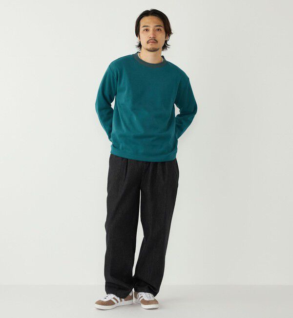 SHIPS Colors 「SHIPS Colors:〈手洗い可能〉ニットライク ロングスリーブ Tシャツ (ロンT)」|Tシャツ・カットソー|