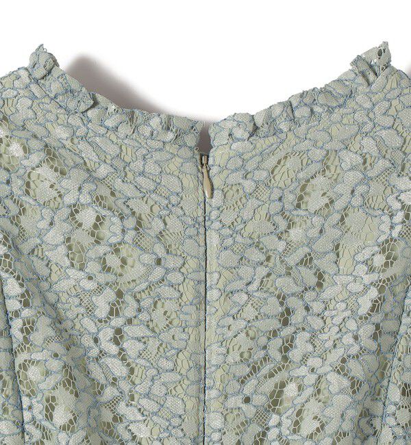 SHIPS for women「kaene:コード レース パフ スリーブ ワンピース」|ワンピース|