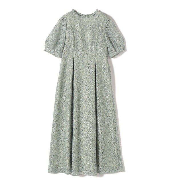 SHIPS for women「kaene:コード レース パフ スリーブ ワンピース」|ワンピース|
