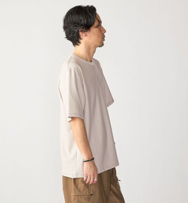 SHIPS「SHIPS:〈接触冷感/ 遮熱/ UVカット〉COVEROSS(R) フリーザー Tシャツ」|Tシャツ・カットソー|