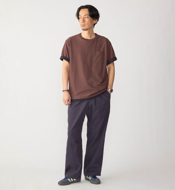 SHIPS「SHIPS:〈接触冷感/ 遮熱/ UVカット〉COVEROSS(R) フリーザー Tシャツ」|Tシャツ・カットソー|