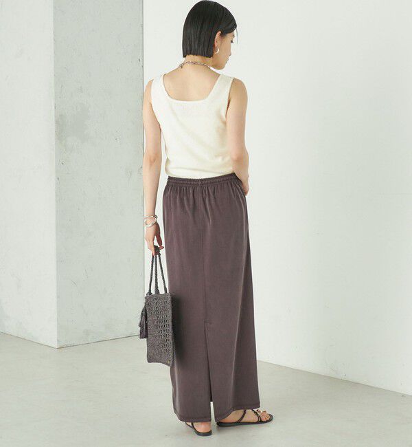 SHIPS for women「Wai＋:〈手洗い可能〉アイレット ヘンリー タンクトップ」|タンクトップ|