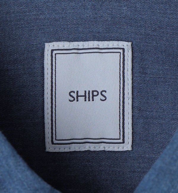 SHIPS「SHIPS: ウォッシュド デニム シャツ」|シャツ・ブラウス|