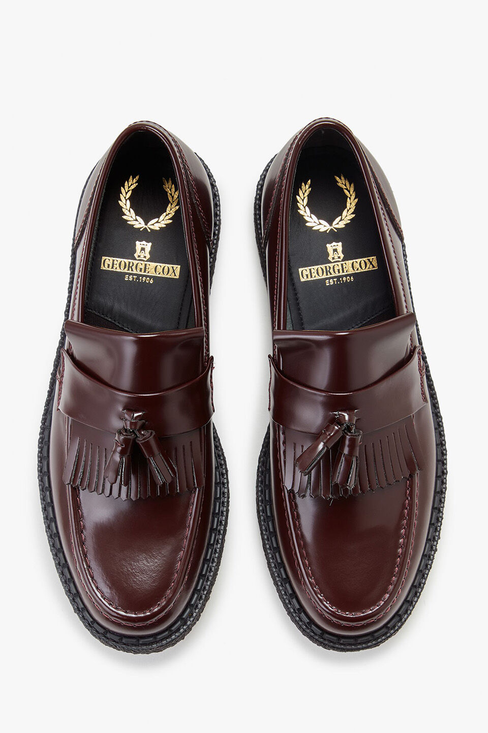 FRED PERRY 「FRED PERRY／George Cox Tassel Loafer Leather／ジョージコックス タッセルローファー」|ローファー|