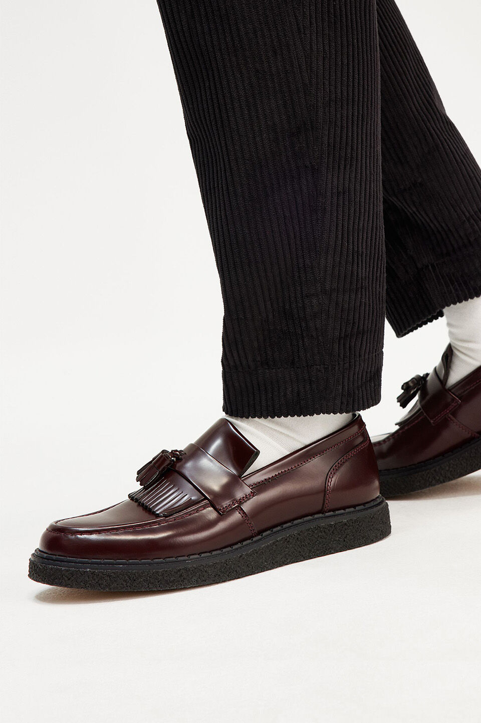 FRED PERRY 「FRED PERRY／George Cox Tassel Loafer Leather／ジョージコックス タッセルローファー」|ローファー|
