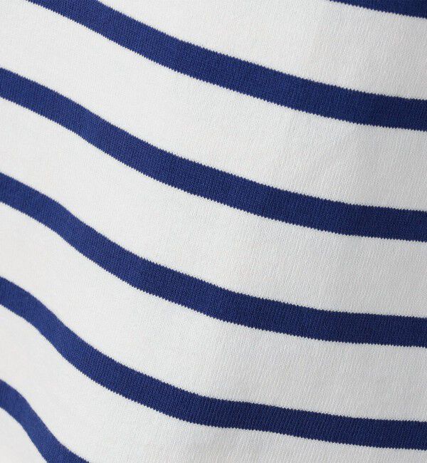 MACPHEE「パネルボーダー ノースリーブプルオーバー」|Tシャツ・カットソー|
