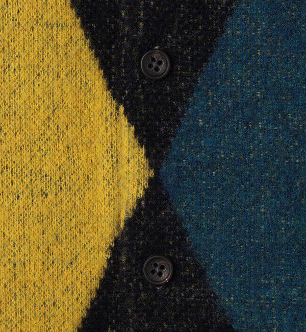 TOMORROWLAND MENS「【WEB先行予約】TOMORROWLAND tricot メリノウール チーゼル起毛 アーガイルカーディガン」|カーディガン|