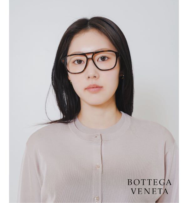 EYETHINK「【BOTTEGA VENETA / ボッテガ・ヴェネタ】BV1294O002 Optical」|メガネ|ブラウン