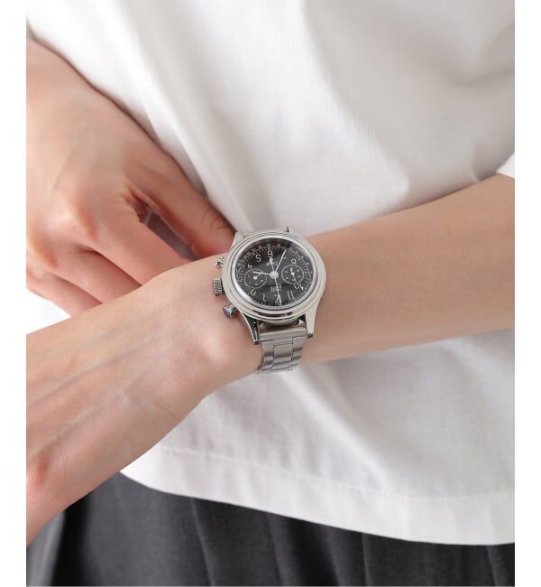 HIROB「《予約》VAGUE WATCH CO. 2 EYES Black」|腕時計|