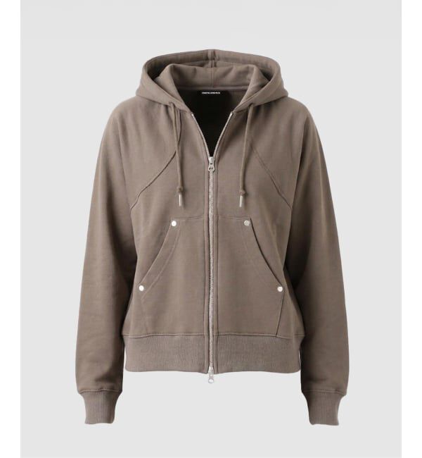 JOINT WORKS「NOCTO ARCHIVE/ノクト アーカイブ Studs Zip Hoodie」|パーカー|グレーA