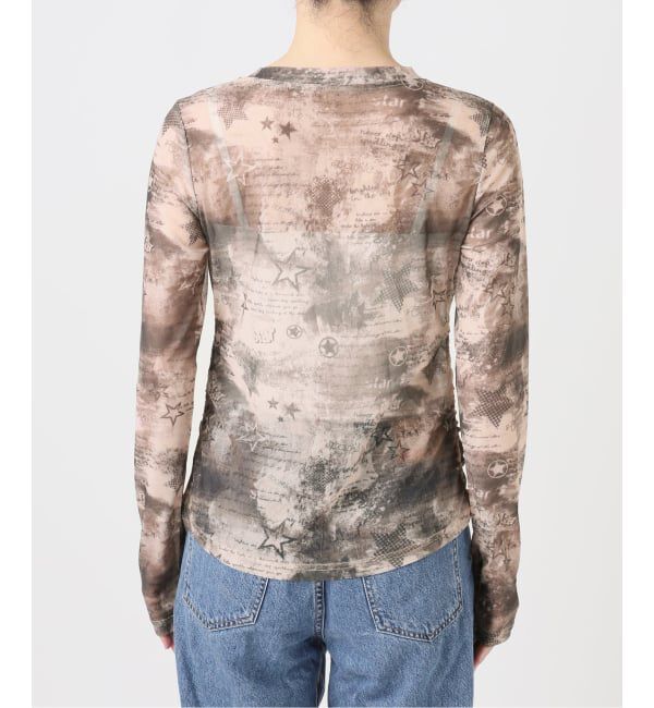 JOINT WORKS「シャーリング シアートップス / J SHIRRING SHEER TOPS」|Tシャツ・カットソー|