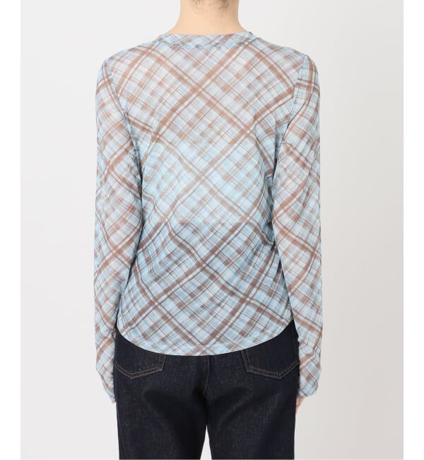 JOINT WORKS「シャーリング シアートップス / J SHIRRING SHEER TOPS」|Tシャツ・カットソー|