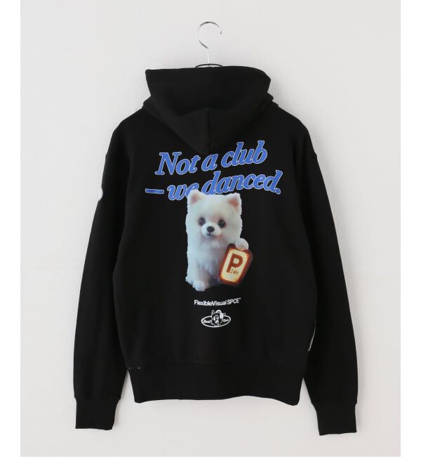 JOINT WORKS「FlexibleVisual SPCE Puppy Parking Hoodie」|パーカー|