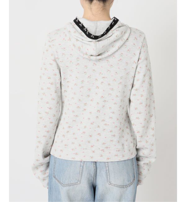 JOINT WORKS「フックディテール ワッフルジップフーディー / J Floral Hook Waffle Hood」|パーカー|