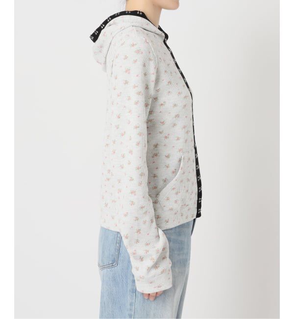 JOINT WORKS「フックディテール ワッフルジップフーディー / J Floral Hook Waffle Hood」|パーカー|