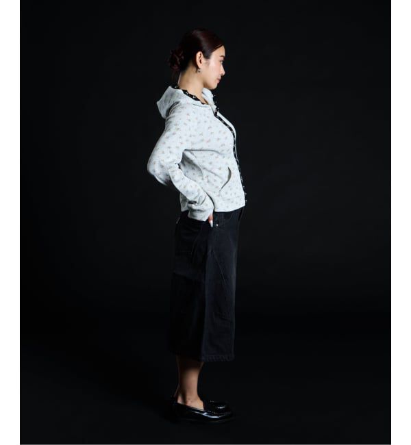JOINT WORKS「フックディテール ワッフルジップフーディー / J Floral Hook Waffle Hood」|パーカー|