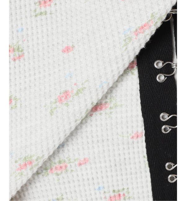 JOINT WORKS「フックディテール ワッフルジップフーディー / J Floral Hook Waffle Hood」|パーカー|